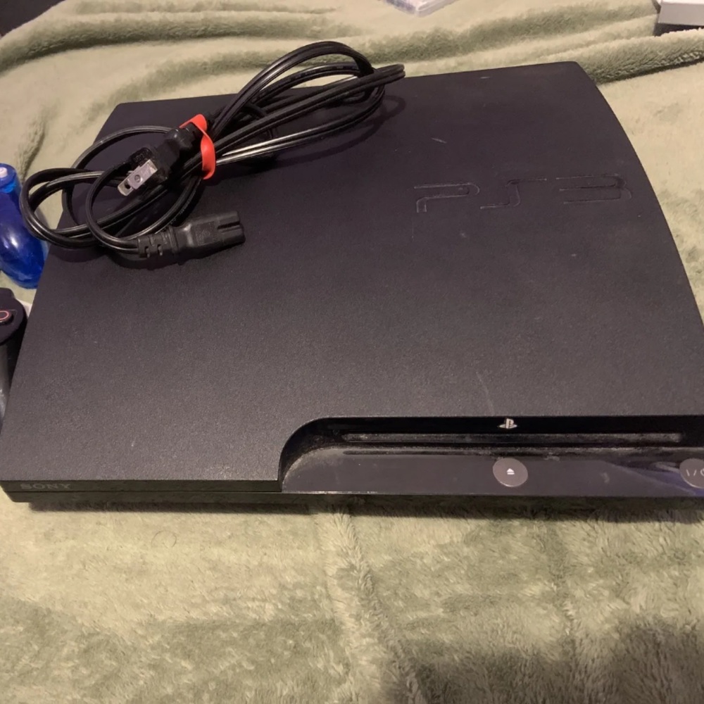 Sony PlayStation 3 - Slim 120GB Black Console - USED
